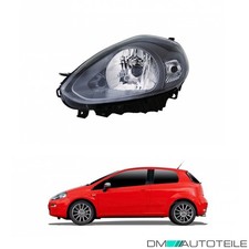 Hauptscheinwerfer Frontscheinwerfer links H4 Motor für Abarth Punto Fiat EVO