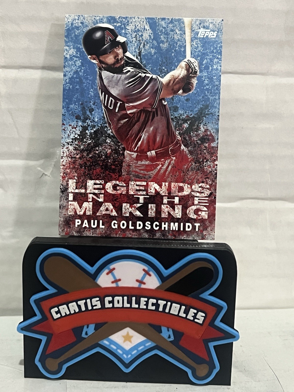 2018 Topps Series 1 Legends In The Making #LTM-PG Paul Goldschmidt Blue