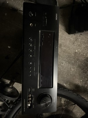Black Denon av surround receiver ave-1612  tested