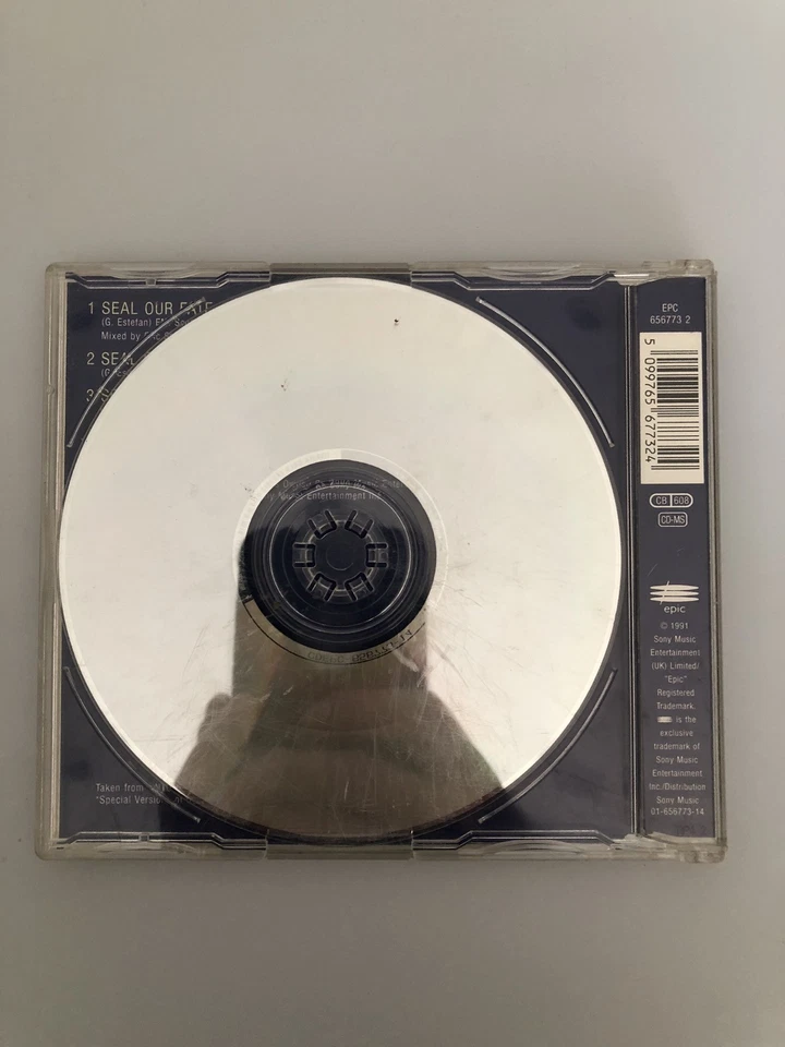 CD SINGLE Gloria Estefan Seal Our Fate Epic ST-K473 - Bild 2 von 2