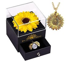 Mothers Day Gifts Sunflower Gifts for Women Daughter Son Girlfriend Wife Mom