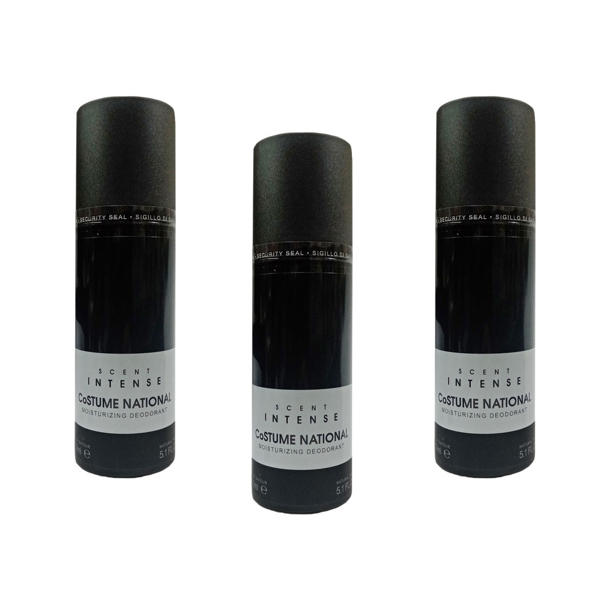 3pz Costume National deodorante spray unisex fragranza ambrata legnosa 150ml