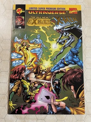 The All New Exiles Vs X-Men Dual Ultraverse Super Premium w COA NM