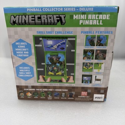 Minecraft Mini Arcade Pinball Machine Collector Series-Deluxe #001