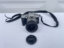 Vintage Minolta Maxxum 5 SLR 35mm Camera AF 28-80mm f/3.5-5.6 w/Hood Strap