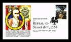 DR JIM STAMPS US COVER REPEAL OF STAMP ACT 1766 FIRST DAY ISSUE PANDA CACHET
