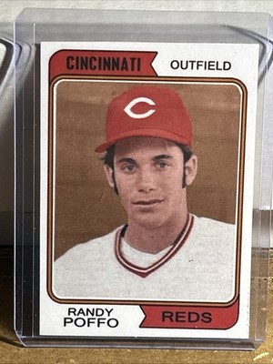 Randy Poffo (WWE Superstar Macho Man Randy Savage) #661 Reds Baseball Card