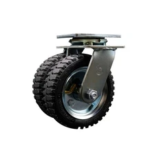6 Inch Dual Pneumatic Wheels Swivel Caster with Ball Bearings SCC