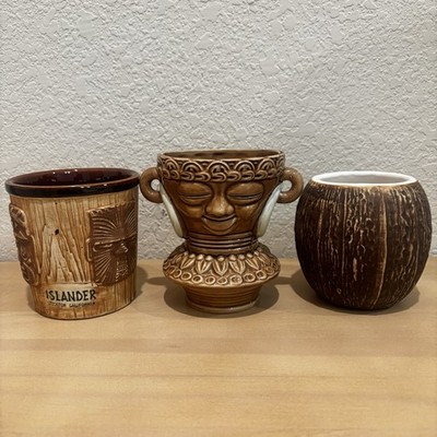 Stockton Islander Tiki Mugs