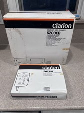 NOS Clarion 6200CD MULTI 6 CD Car Audio Changer w/ FMC-303 Changer Controller