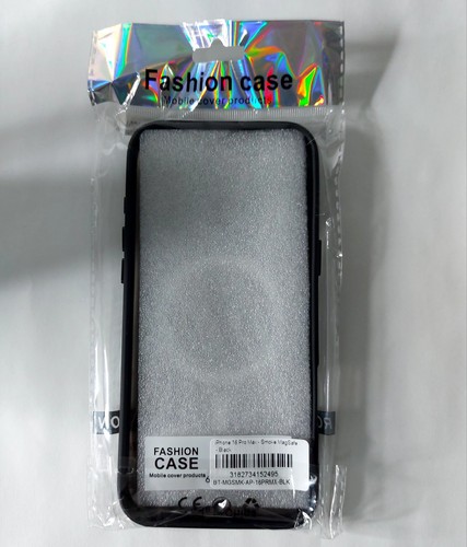 Coque mode en plastique noir pour Apple iPhone 16 Pro Max Smoke MagSafe - Photo 2 sur 2