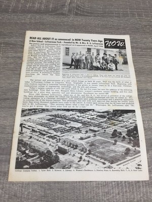 LeTourneau College NOW Magazine May 1966 Vol. XX No. 5 Christian Publisher