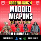 Borderlands 4 • MODDED WEAPONS • BL4 Guns • Lvl 50 • PC PS5 XB  Buy 2 Get 1 Free