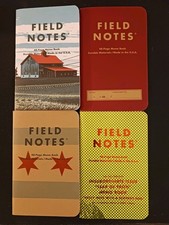 Field Notes. Four Out Of Print Singles.