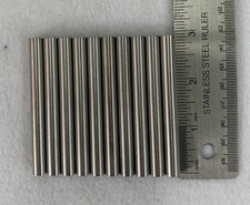 Stainless Steel Tattoo Replacement Tube Barrels  New Old Stock Pack of 10