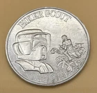 Vintage 1984 Kenner Star Wars "Power of the Force" (POTF) Biker Scout Coin
