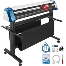53-Inch Automatic Contour Vinyl Cutter Plotter Force  Speed Adjustable Sign Cut