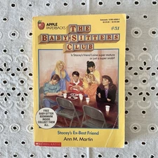 The Baby-Sitters Club - Stacey's Ex-Best Friend #51 - Vintage 90s - Scholastic