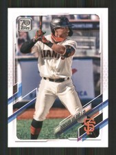 2021 Topps #605 Donovan Solano San Francisco Giants 41949