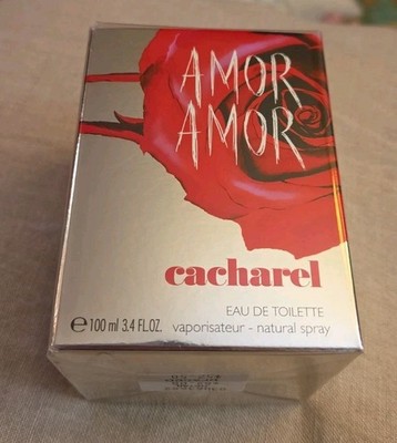 VINTAGE Cacharel Amor Amor EDT 100ml- SEALED 2015 Batch 38M204 Original Formula