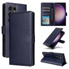 Wallet Magnetic Flip Leather Case Wallet For Samsung Galaxy S25 Ultra S24 S23 FE