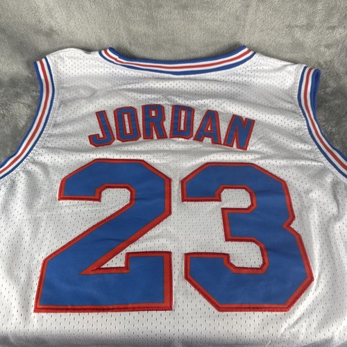 Michael Jordan #23 Tune Squad Space Jam Stitched Basketball Trikot Herren Gr. L
