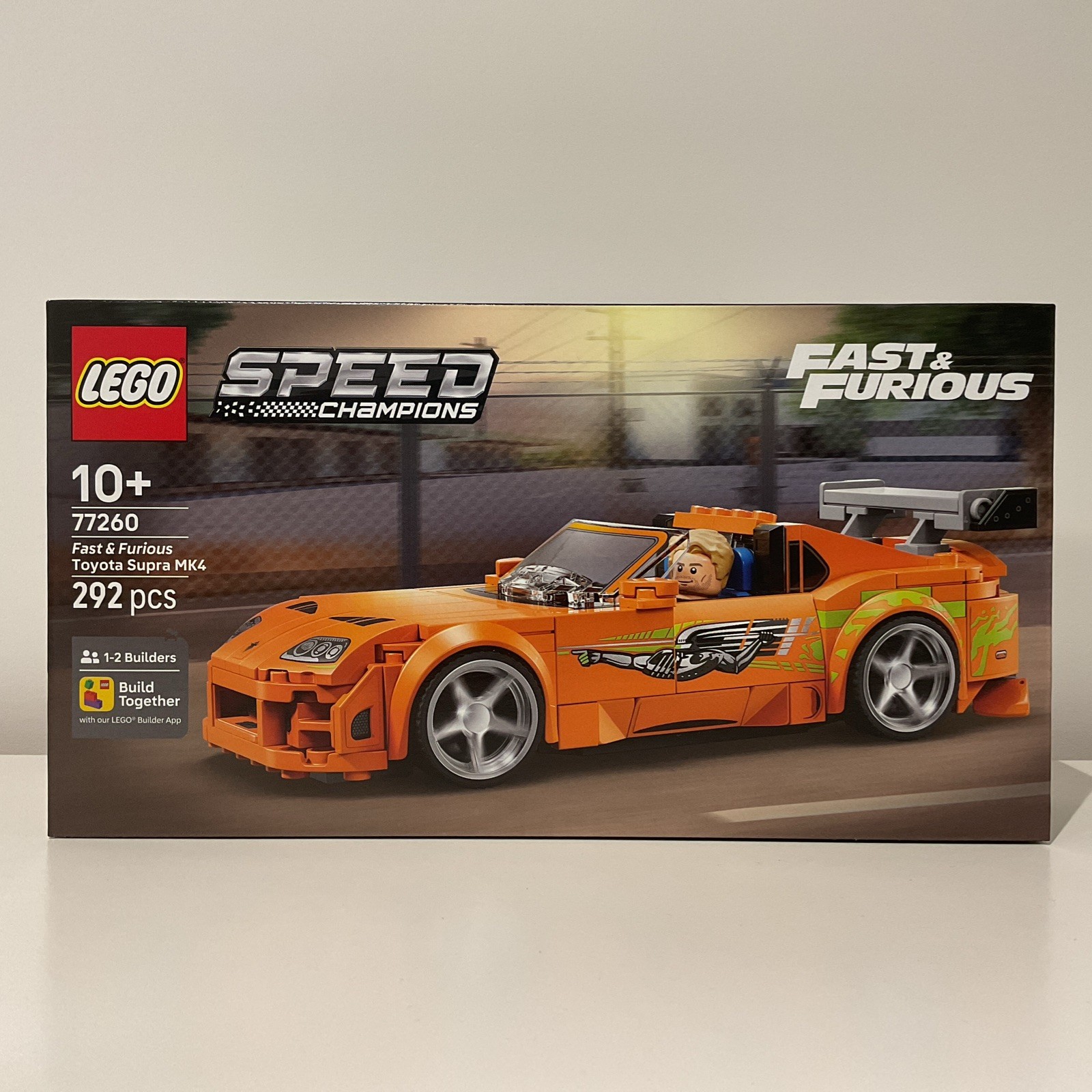LEGO® Speed Champions The Fast and The Furious Toyota Supra MK4 (77260) NEW