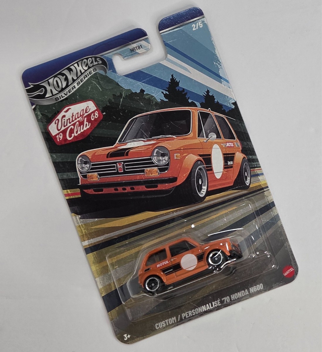 Custom '70 Honda N600 2/5 Hot Wheels 2026 JKY27 VINTAGE CLUB