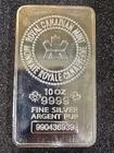 Royal Canadian Mint RCM Silver Bar 10 oz .9999