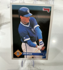 Leaf 1992 Series 1 Baseball Tim Spehr #15 Kansas City Royals Base Set