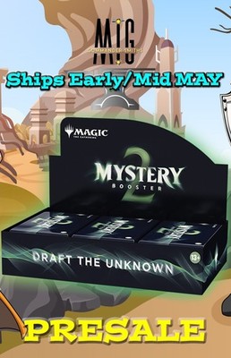 PREORDER Mystery Booster Box 2  Unopened Factory SEALED  MTG PRESALE  Display | eBay