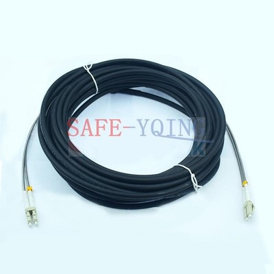 Outdoor Field Fiber Patch Cord  LC UPC to LC UPC Multi-Mode Duplex FibeCable 15M