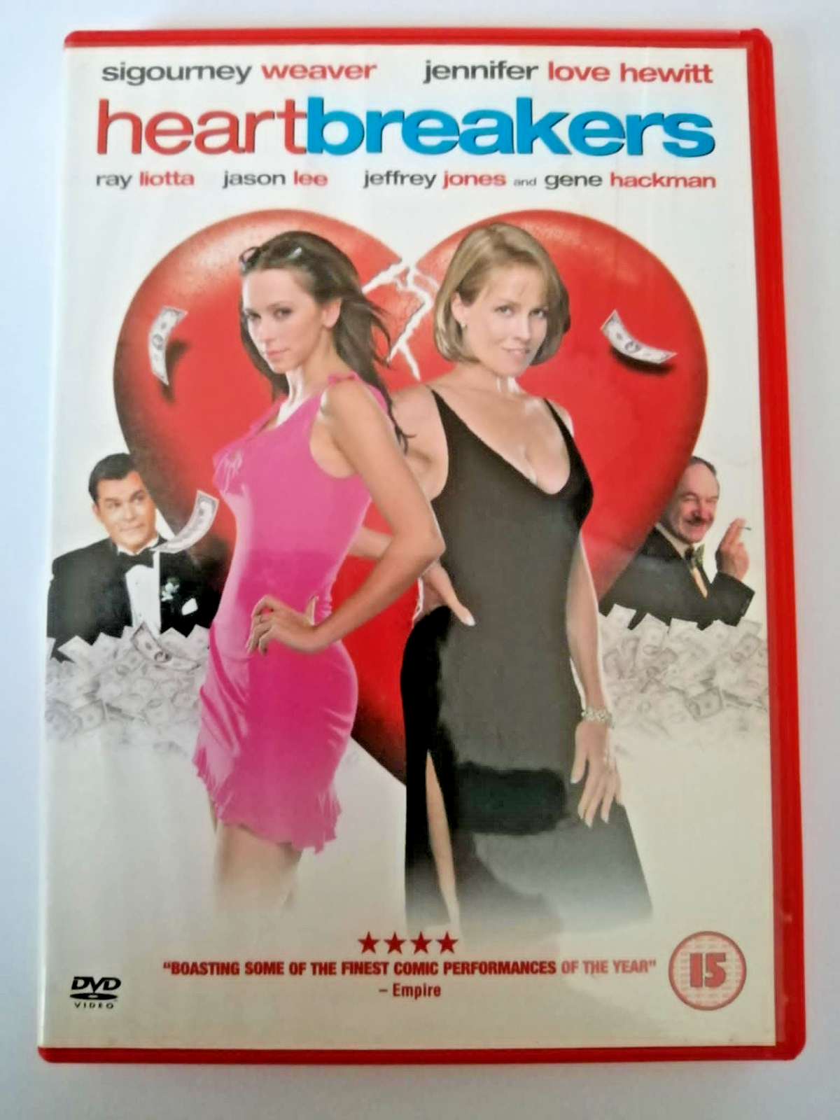 DVD Heartbreakers. Movie. Sigourney Weaver. Jennifer Love Hewitt. Gene Hackman