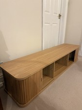 John Lewis Grayson Large TV Stand for TVs Up to 70", Natural