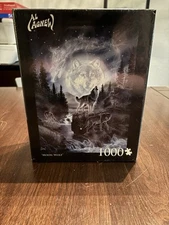 Al Agnew Moon Wolf 1,000 Piece Puzzle. New In Unopened Box