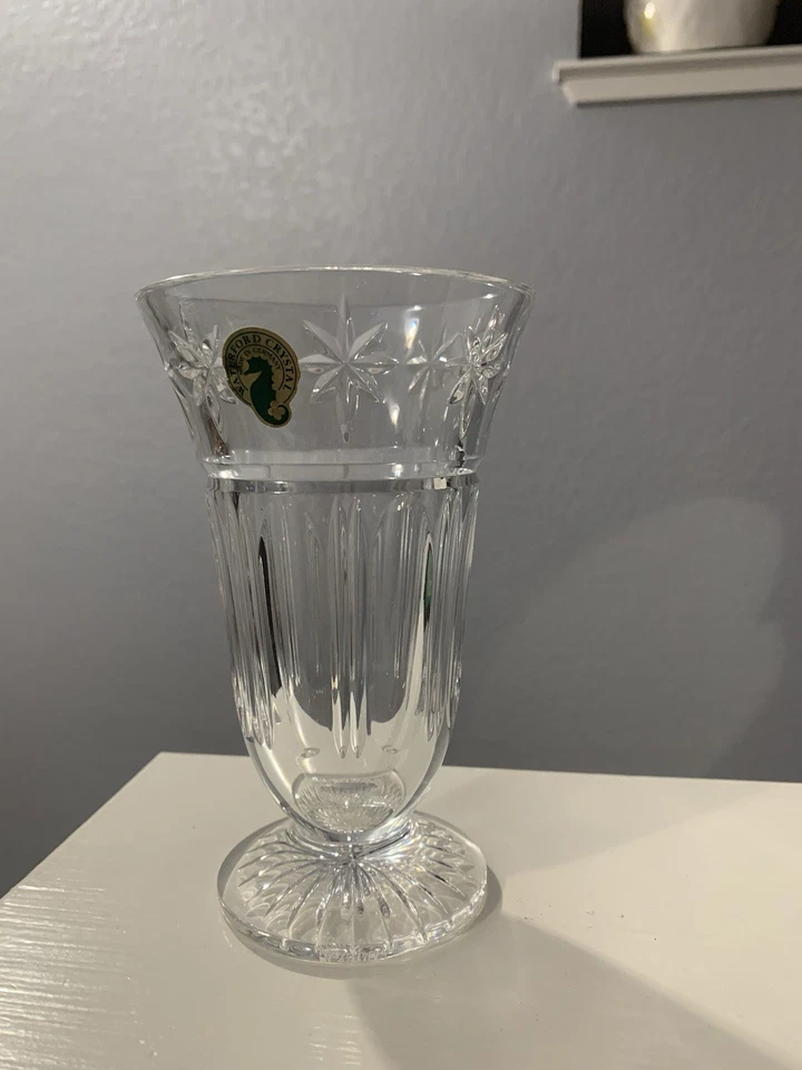 Waterford Crystal Footed Vase 5 3/4” - Image 2 of 4
