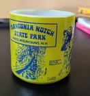 Vintage Federal Glass Mug Franconia Notch State Park N.H. New Hampshire