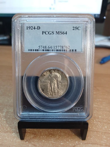 1924-D Standing Liberty Quarter PCGS MS64