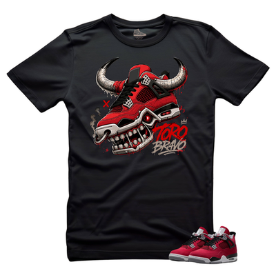 #ad Shirt To Match Jordan 4 Toro Bravo Sneaker Tees TORO Black Unisex Tees $23.76
