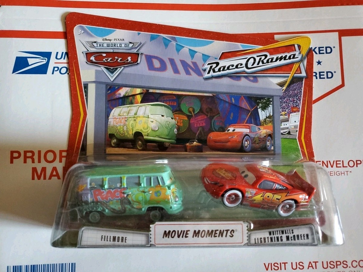 Disney Pixar Cars Movie Moments ROR FILLMORE & WHITEWALLS MCQUEEN