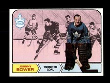 1968 Topps #122 Johnny Bower - EX-MT