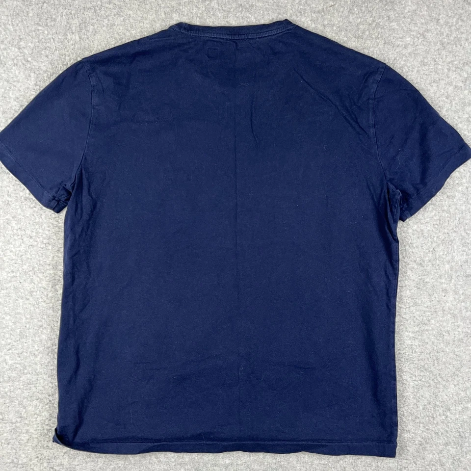 Camisa de Rugby Polo Ralph Lauren Big Pony 3 Bordada Mediana Para Hombre Azul Foto 2 de 4