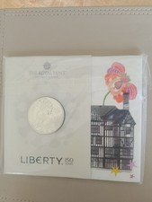 150 Years of Liberty 2025 UK £5 Brilliant Uncirculated Coin