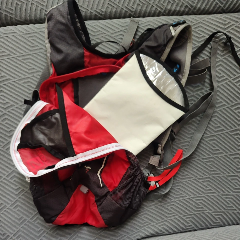 Salomon Agile 7 Mochila de Hidratación Chaleco Trail Running + Vejiga Camelback 70oz Foto 4 de 4