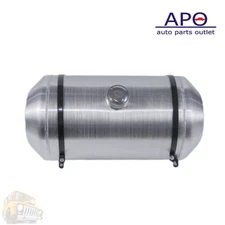 12''x24'' 11 5/8 Gallon 3/8'' NPT Center Fill  Aluminum Spun Fuel Tank Gas Tank