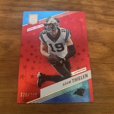 2023 Donruss Elite Adam Thielen Aspirations Red Stars Parallel /299 Panthers