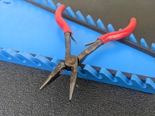 #bl366 Mac Tools P301713 Needle Nose Cutters 6.5”Long Spring Loaded USA - Picture 12 of 15