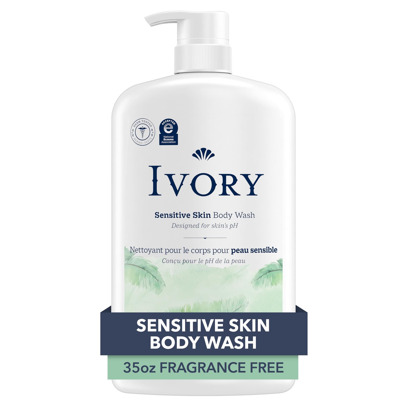 Ivory Body Wash, Designed for the Whole Family, Gentle Formula, Free of Dyes ...