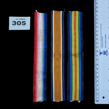 WW1 Original Watered Silk Medal Ribbons Mons 1914-15 Star British War Victory