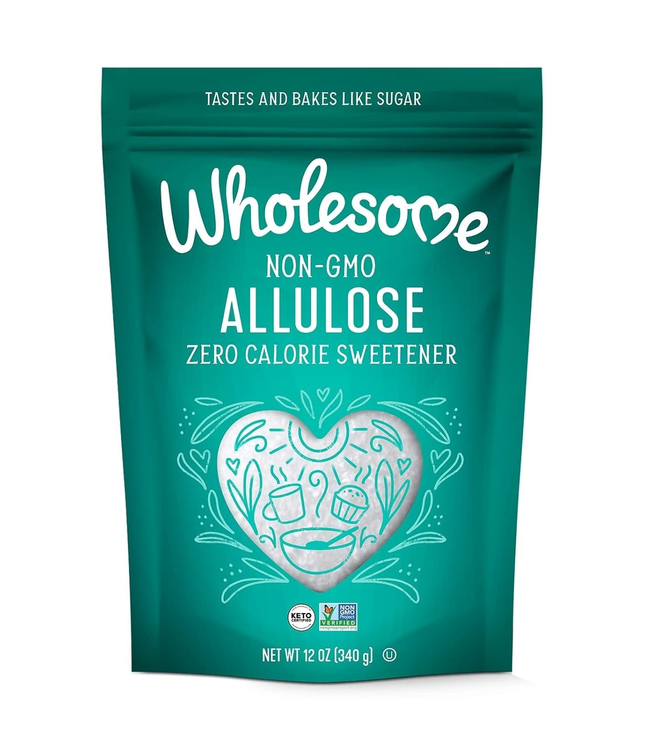 Wholesome Allulose Granular 340g Zero Calorie Sweetener Keto Sugar Free 0 Carbs - Image 7